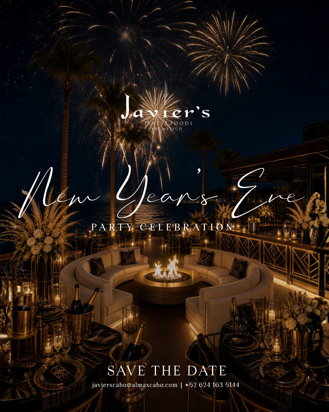 Javier's Los Cabos: New Year's Eve Party Celebration